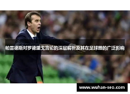 帕雷德斯对罗德里戈言论的深层解析及其在足球圈的广泛影响